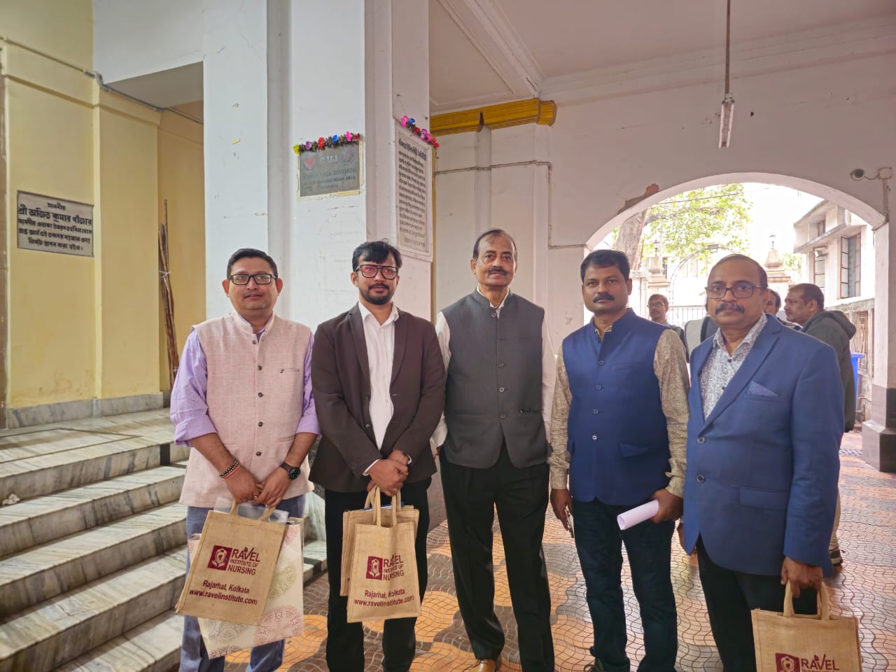 NexZen delegates at an event